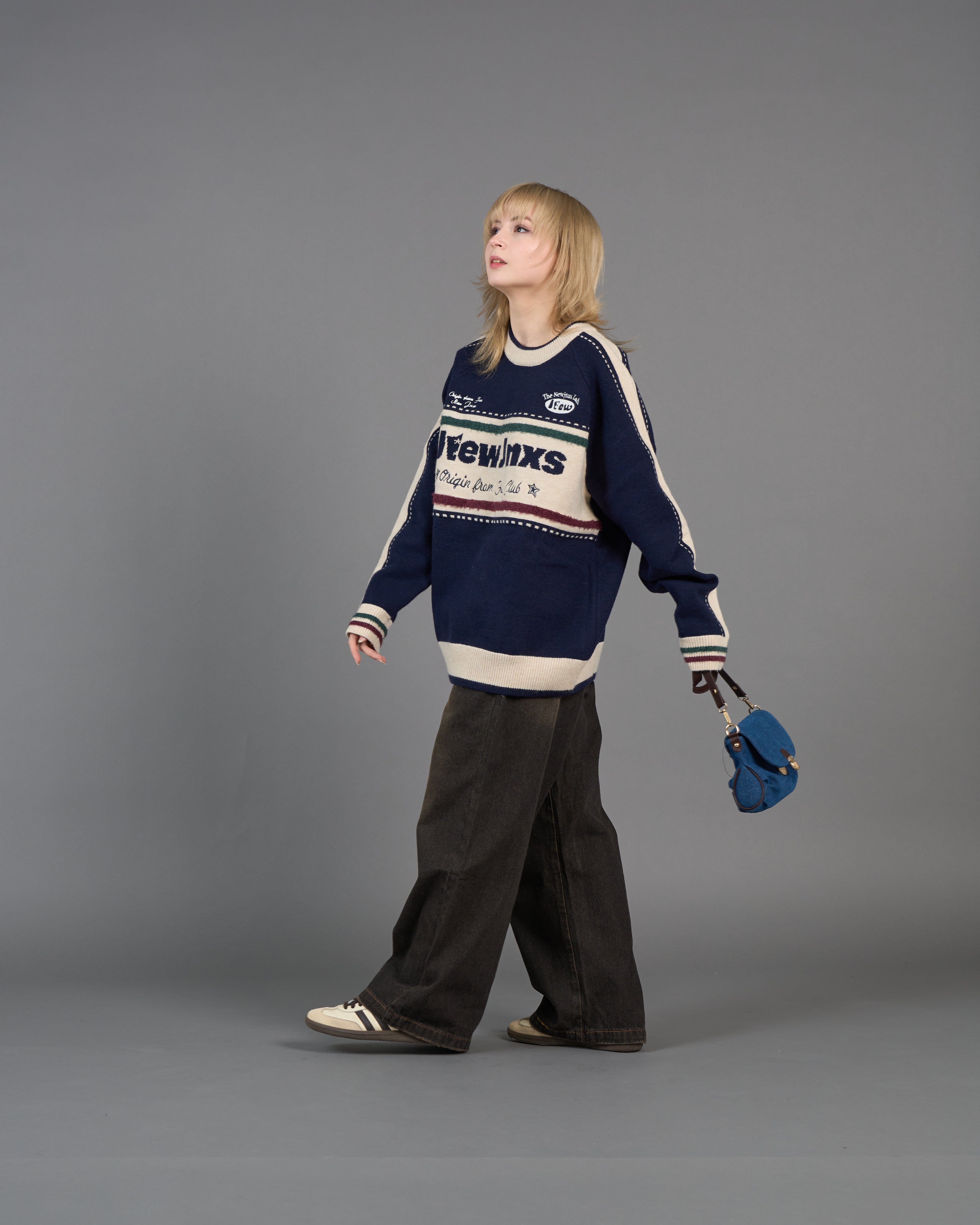 Color Block Ringer Knit SL0010