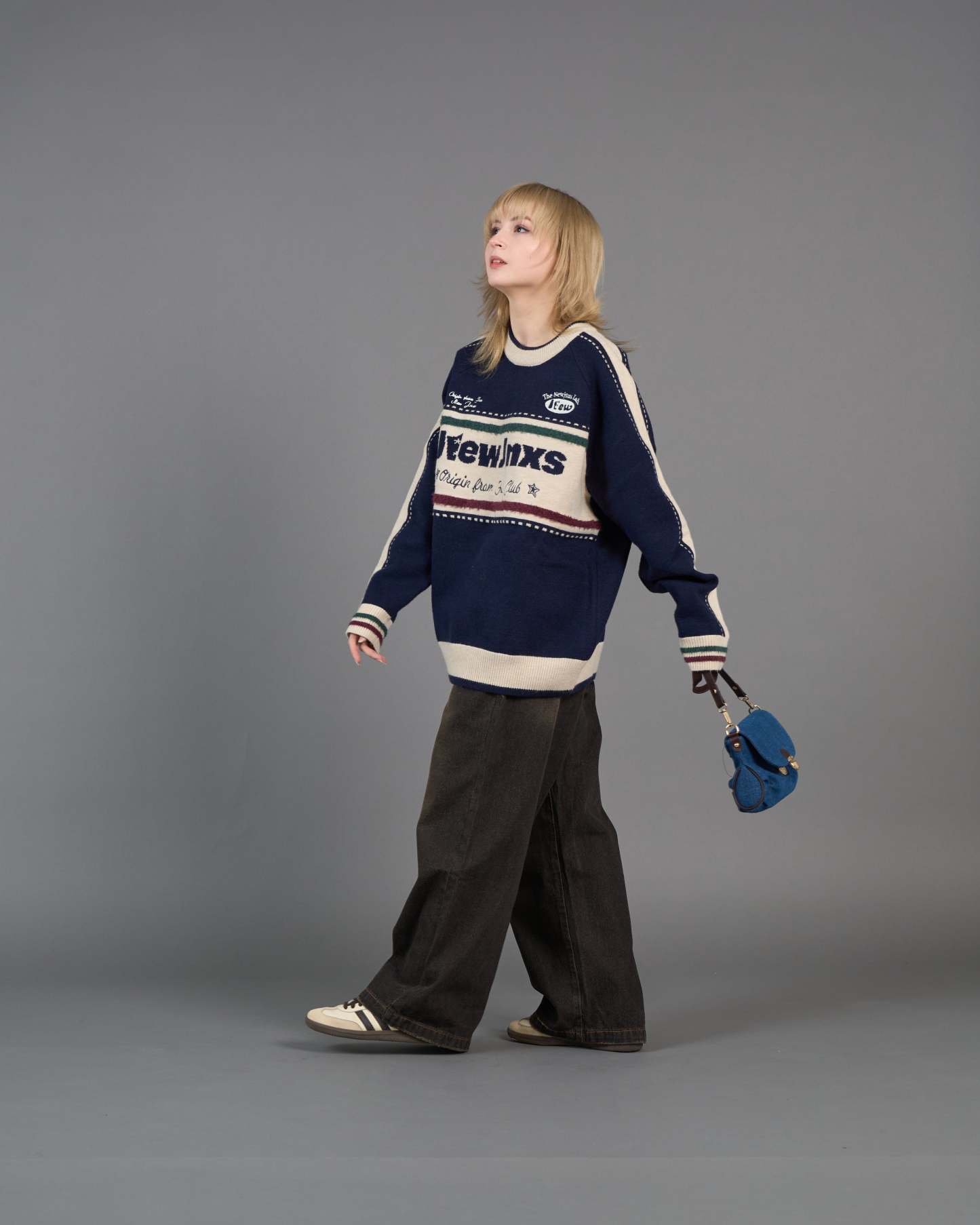 Color Block Ringer Knit SL0010