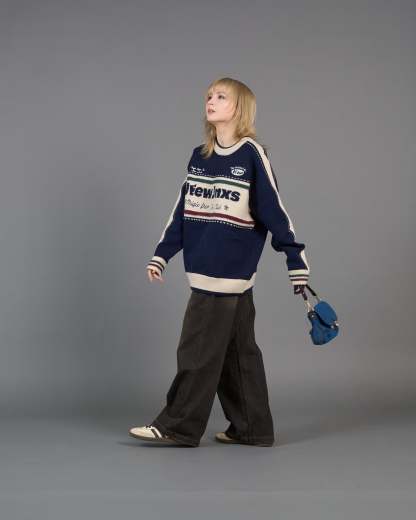 Color Block Ringer Knit SL0010