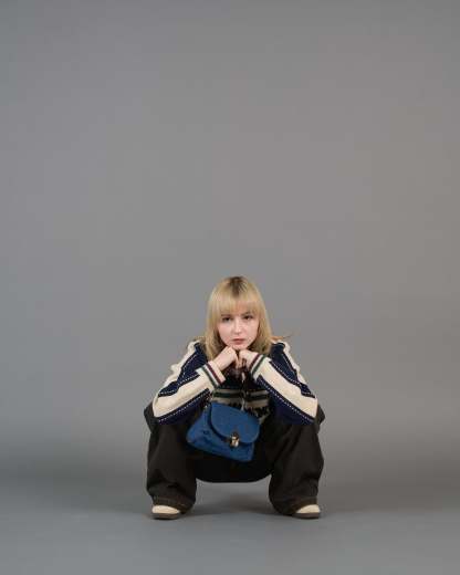 Color Block Ringer Knit SL0010