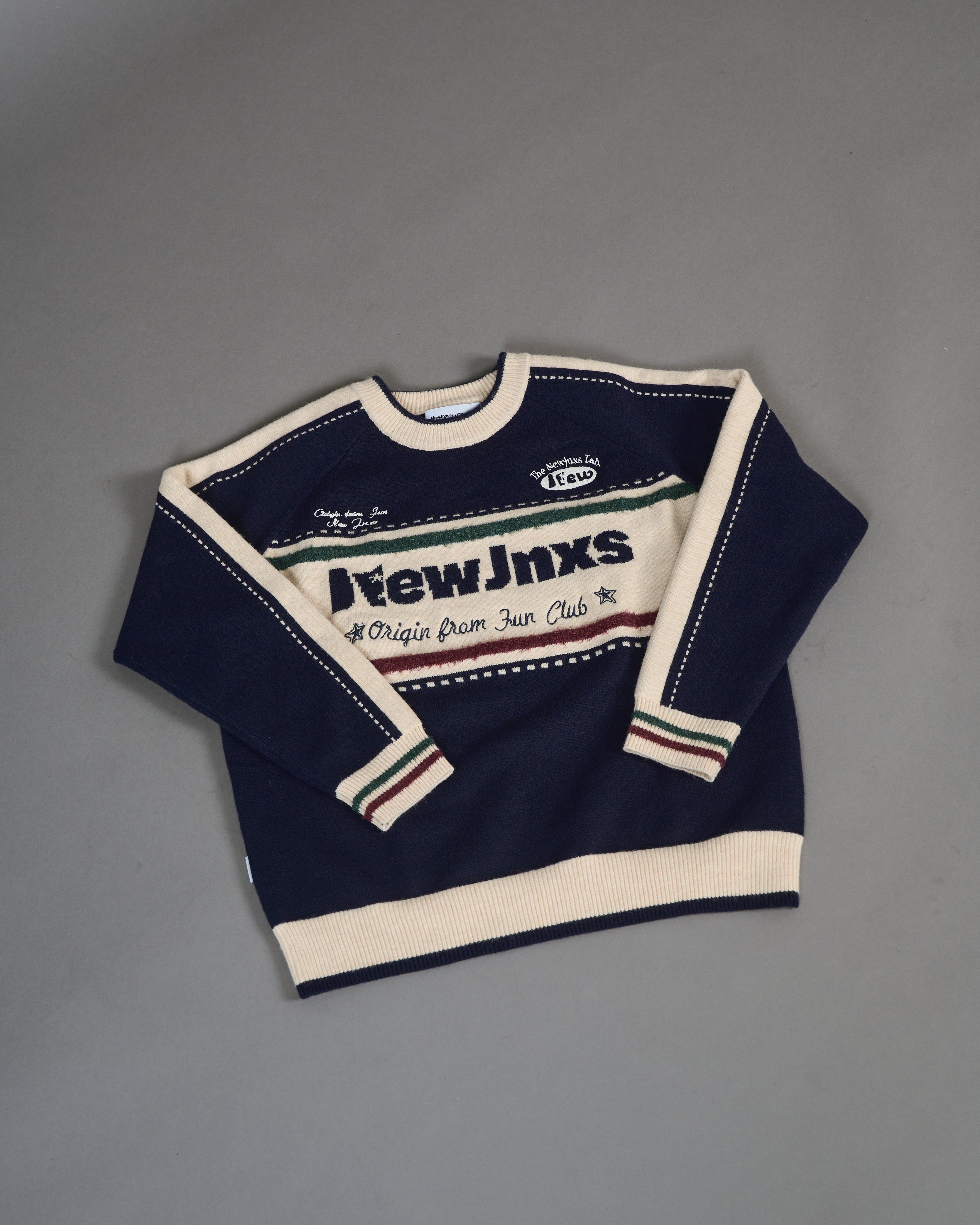 Color Block Ringer Knit SL0010