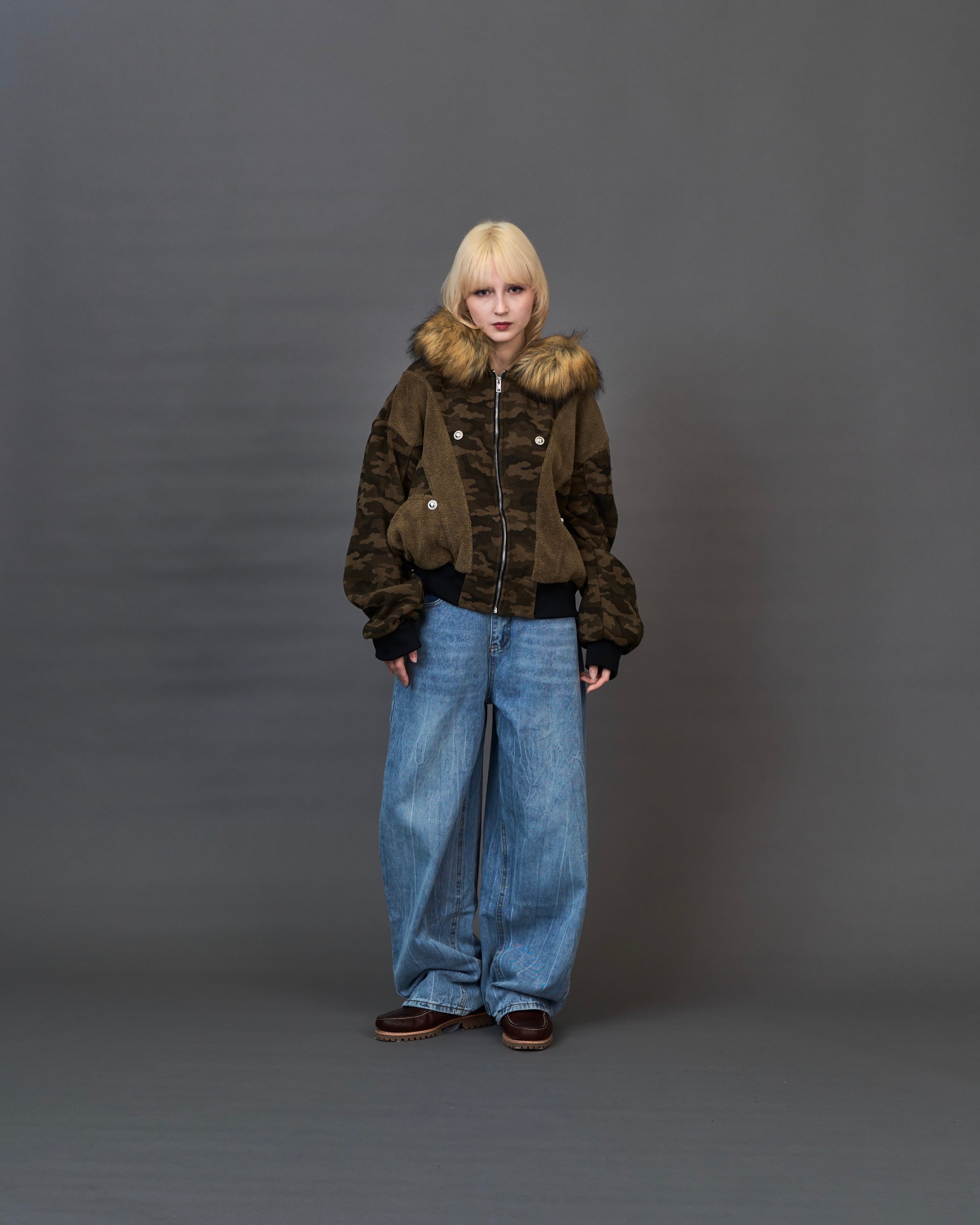 Rhinestone Vintage Denim SL0047