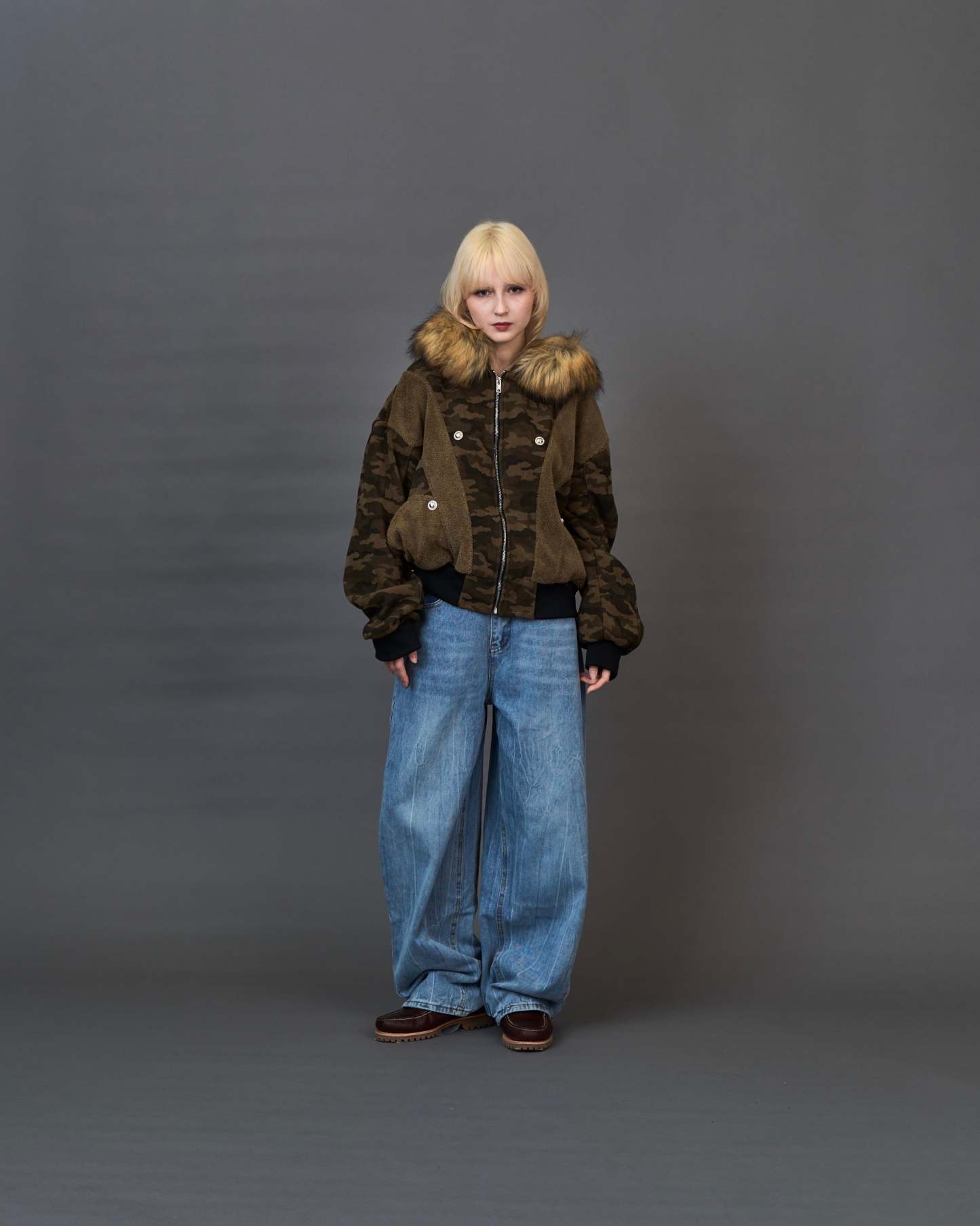 Rhinestone Vintage Denim SL0047