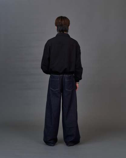 Metal Hook Cropped Blouson SL0060