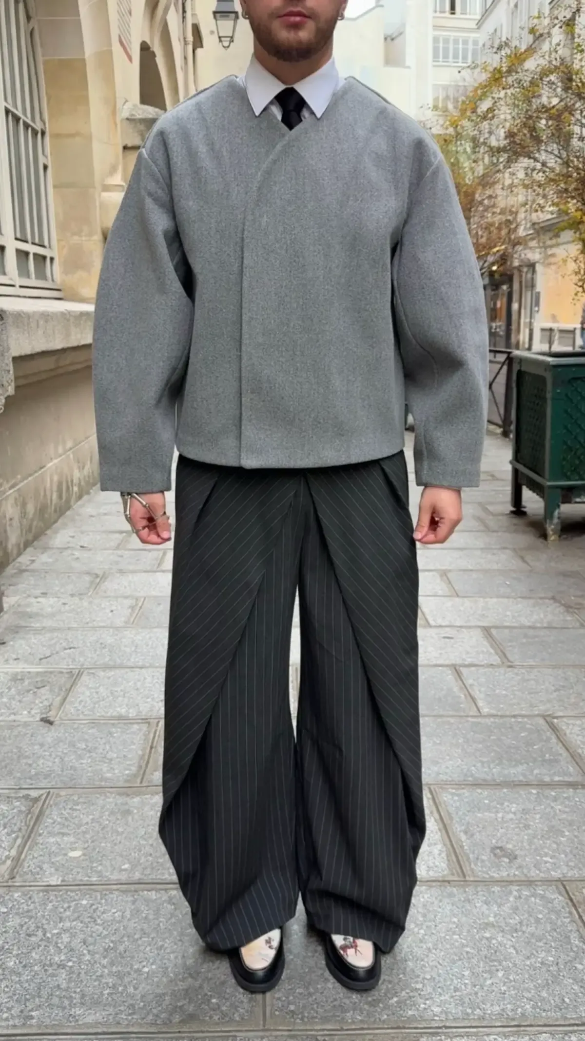 WOOL TEXTURED JACKET