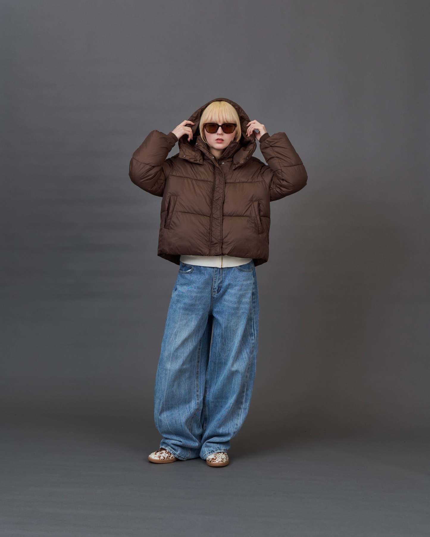 Rhinestone Vintage Denim SL0047