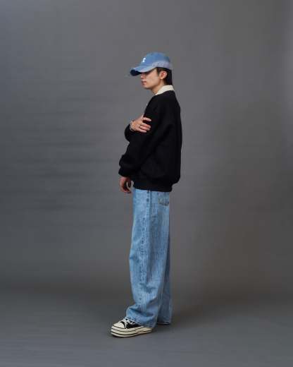 Rhinestone Vintage Denim SL0047