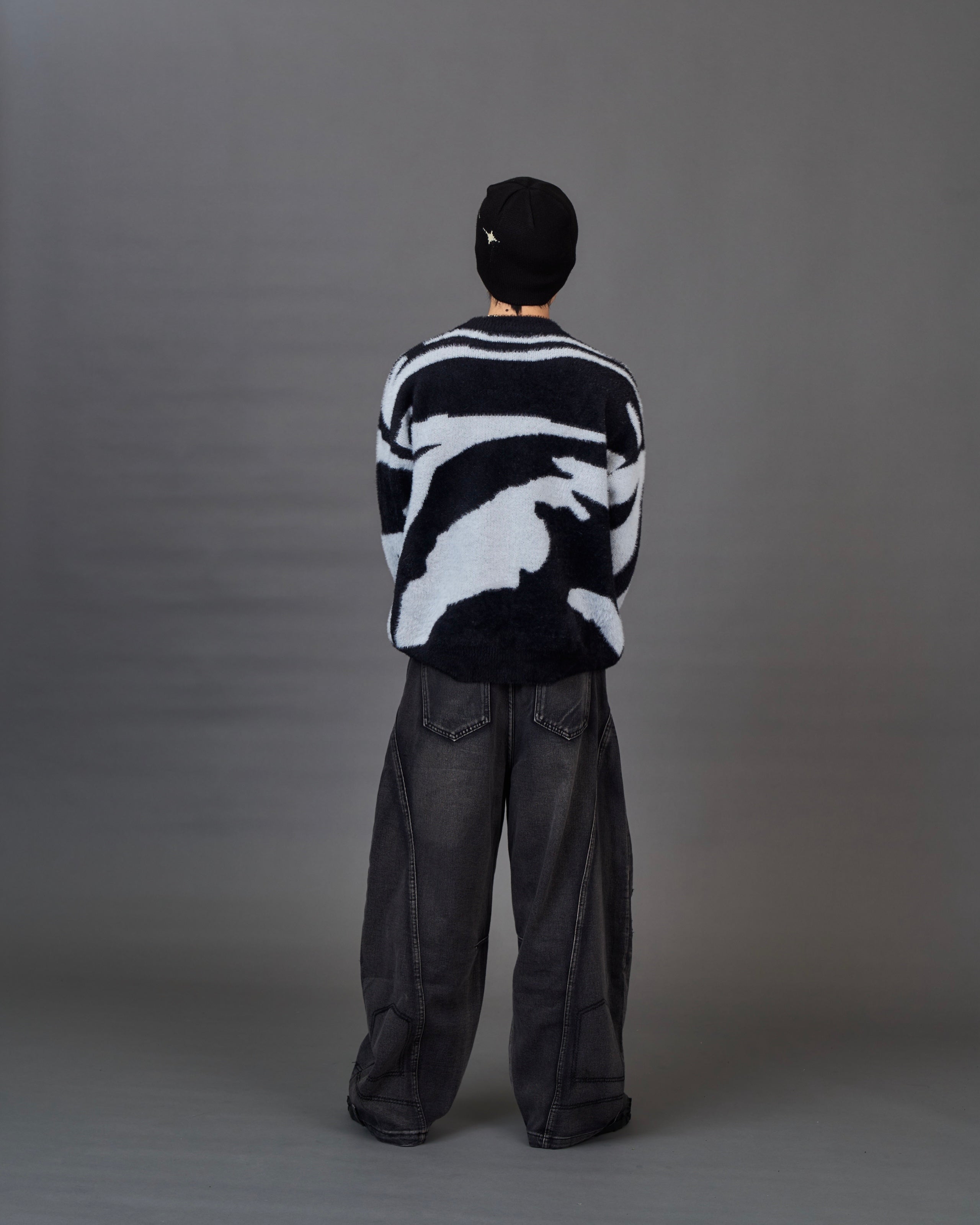 Mohair-Like Marble Knit SL0068