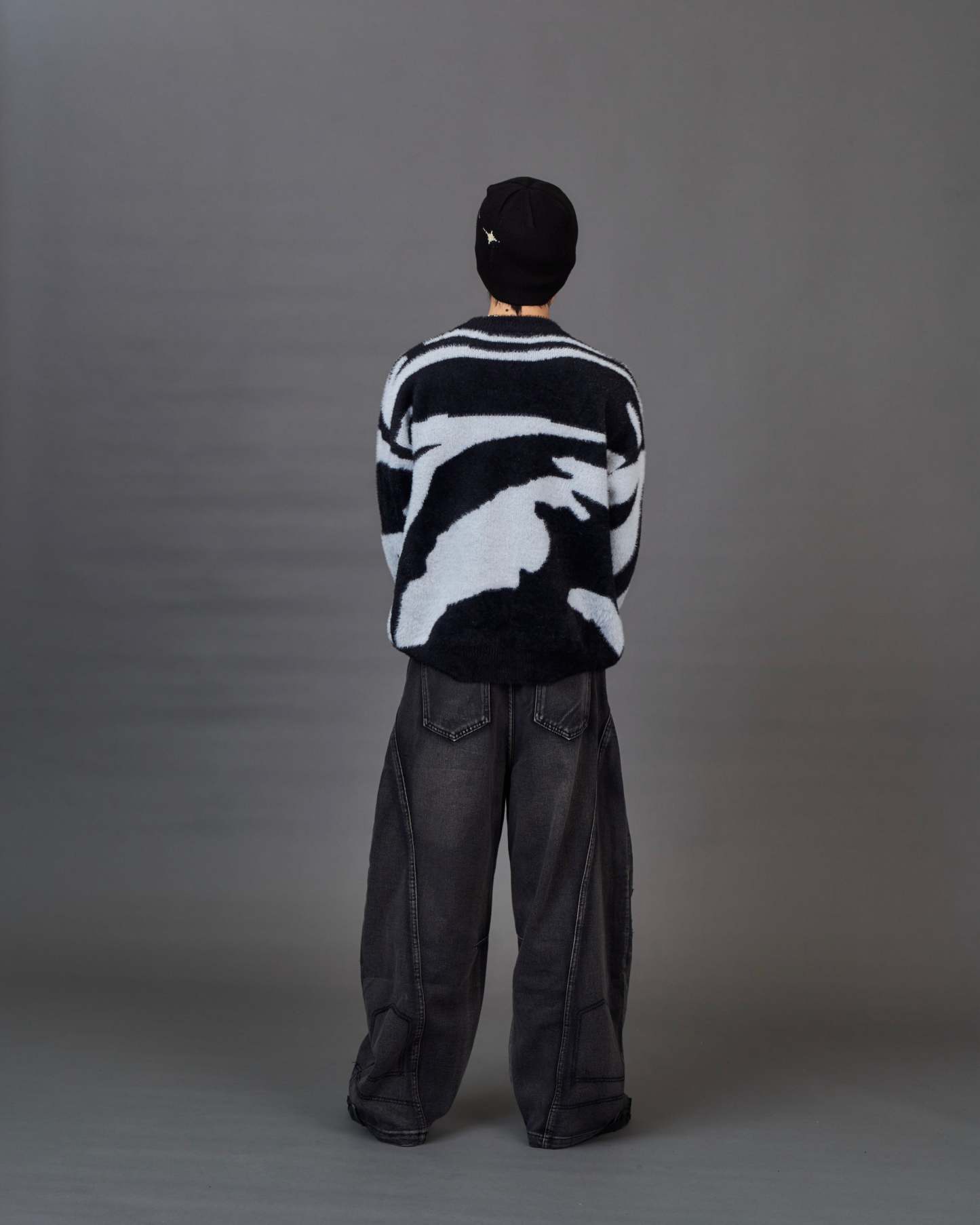 Mohair-Like Marble Knit SL0068