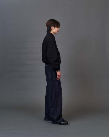 Metal Hook Cropped Blouson SL0060