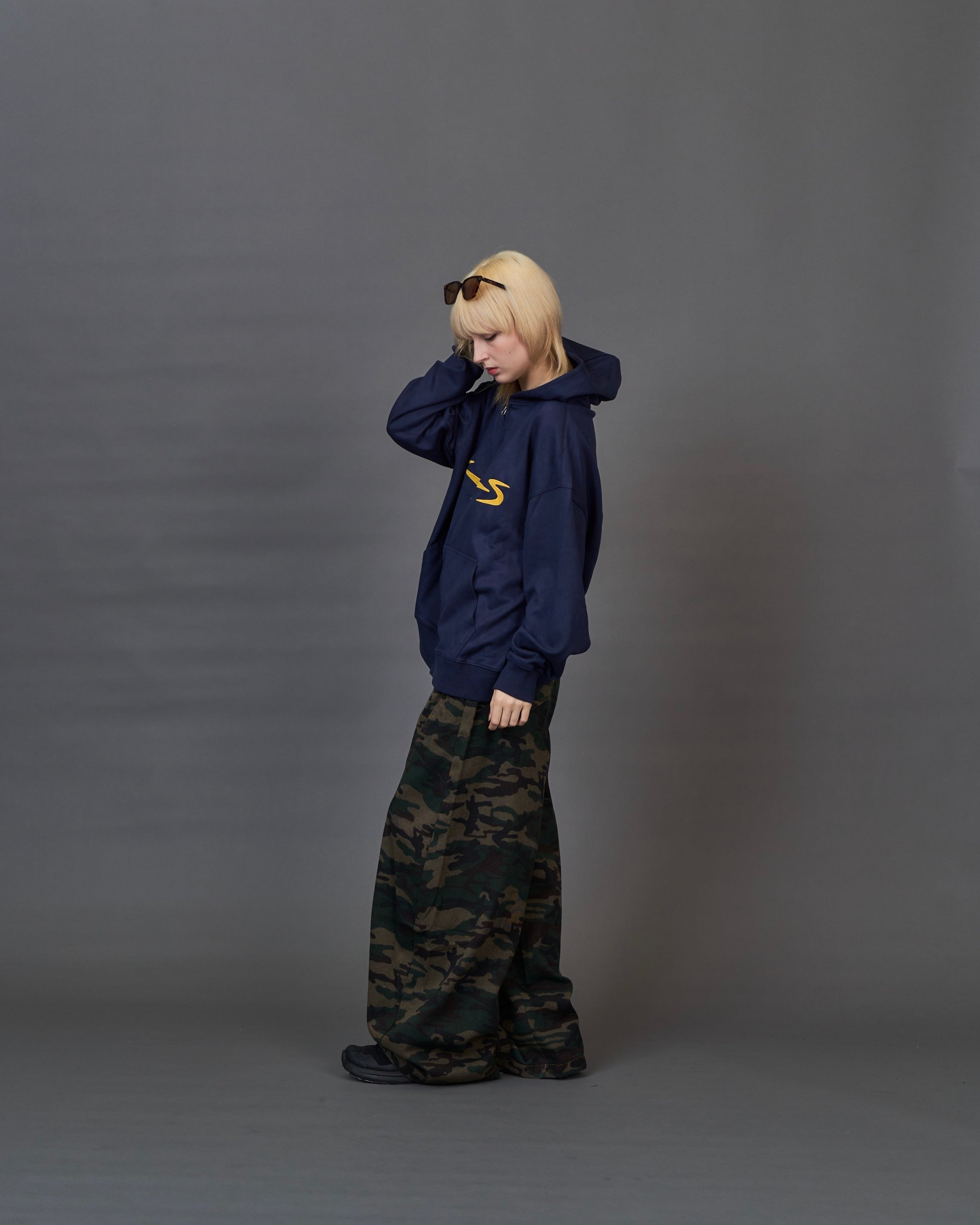Camo Wide Cargo Pants SL0062