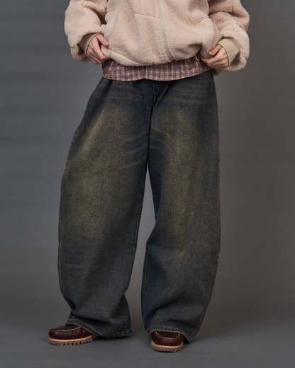Vintage Wash Wide Denim SL0059