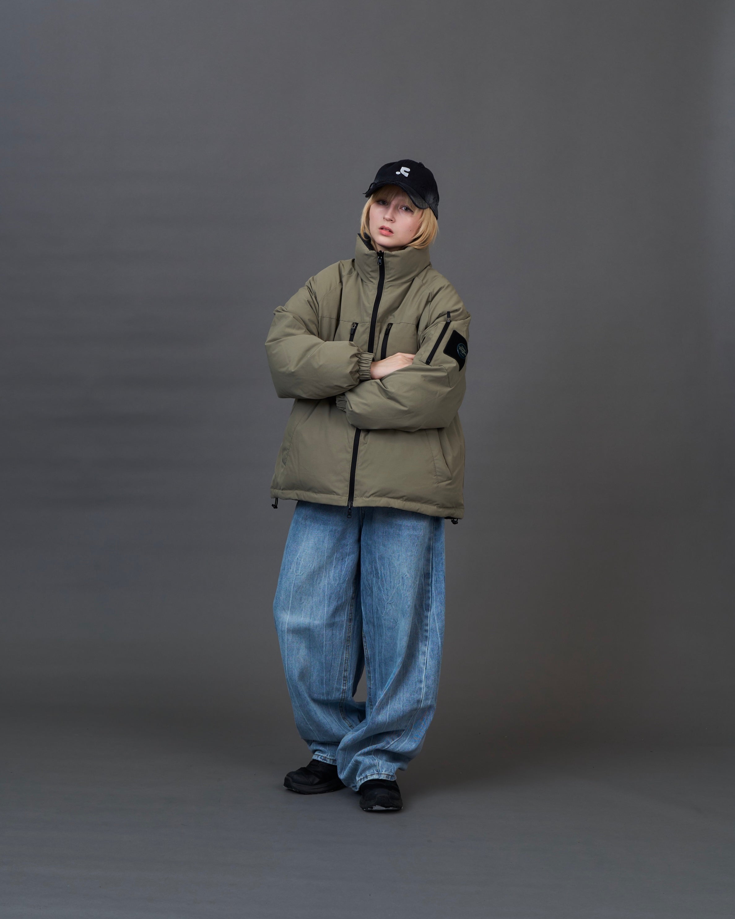 Rhinestone Vintage Denim SL0047