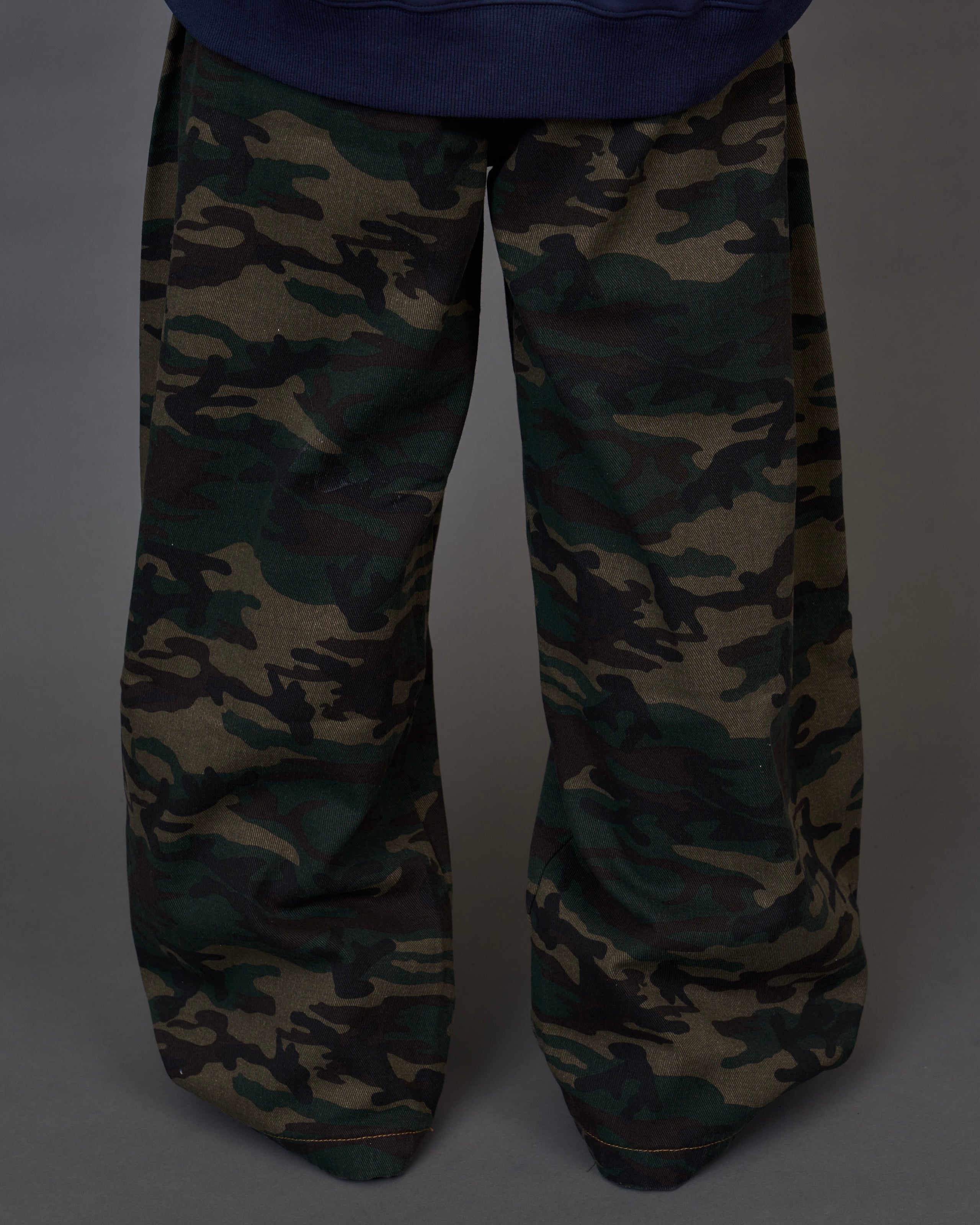 Camo Wide Cargo Pants SL0062