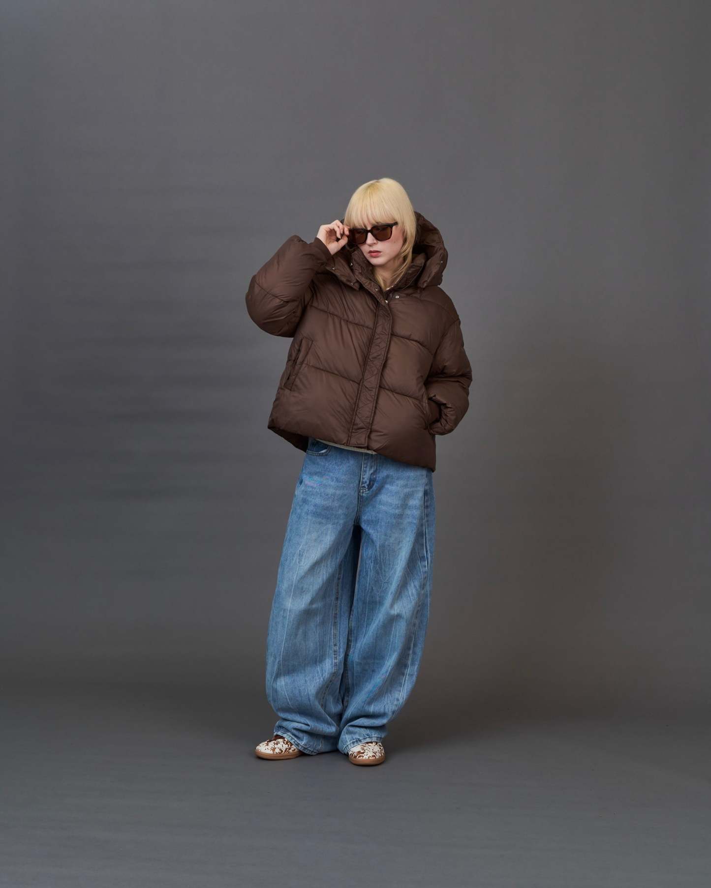 Rhinestone Vintage Denim SL0047