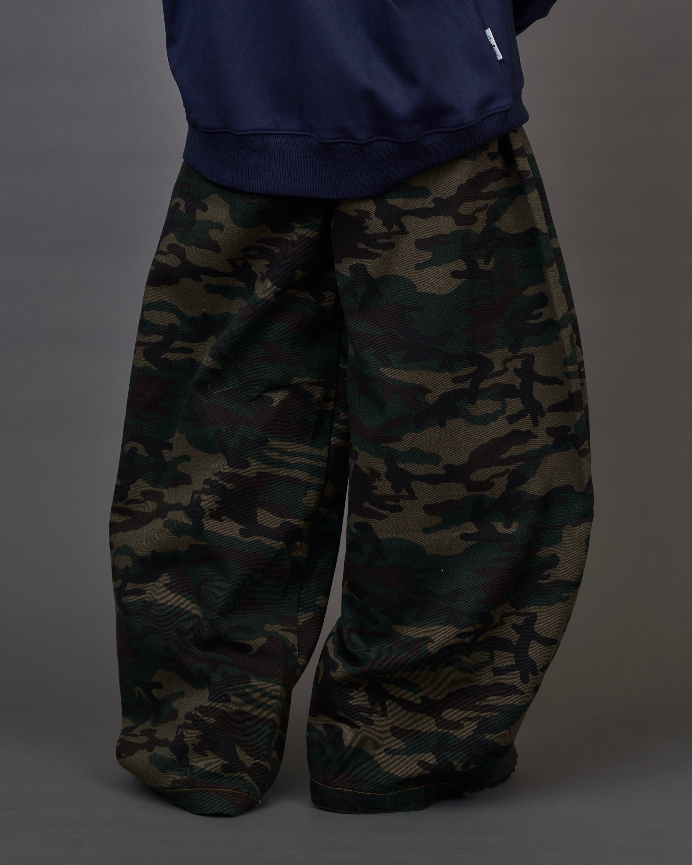 Camo Wide Cargo Pants SL0062