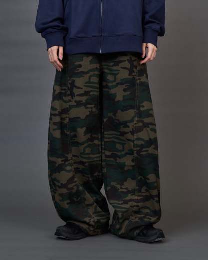 Camo Wide Cargo Pants SL0062