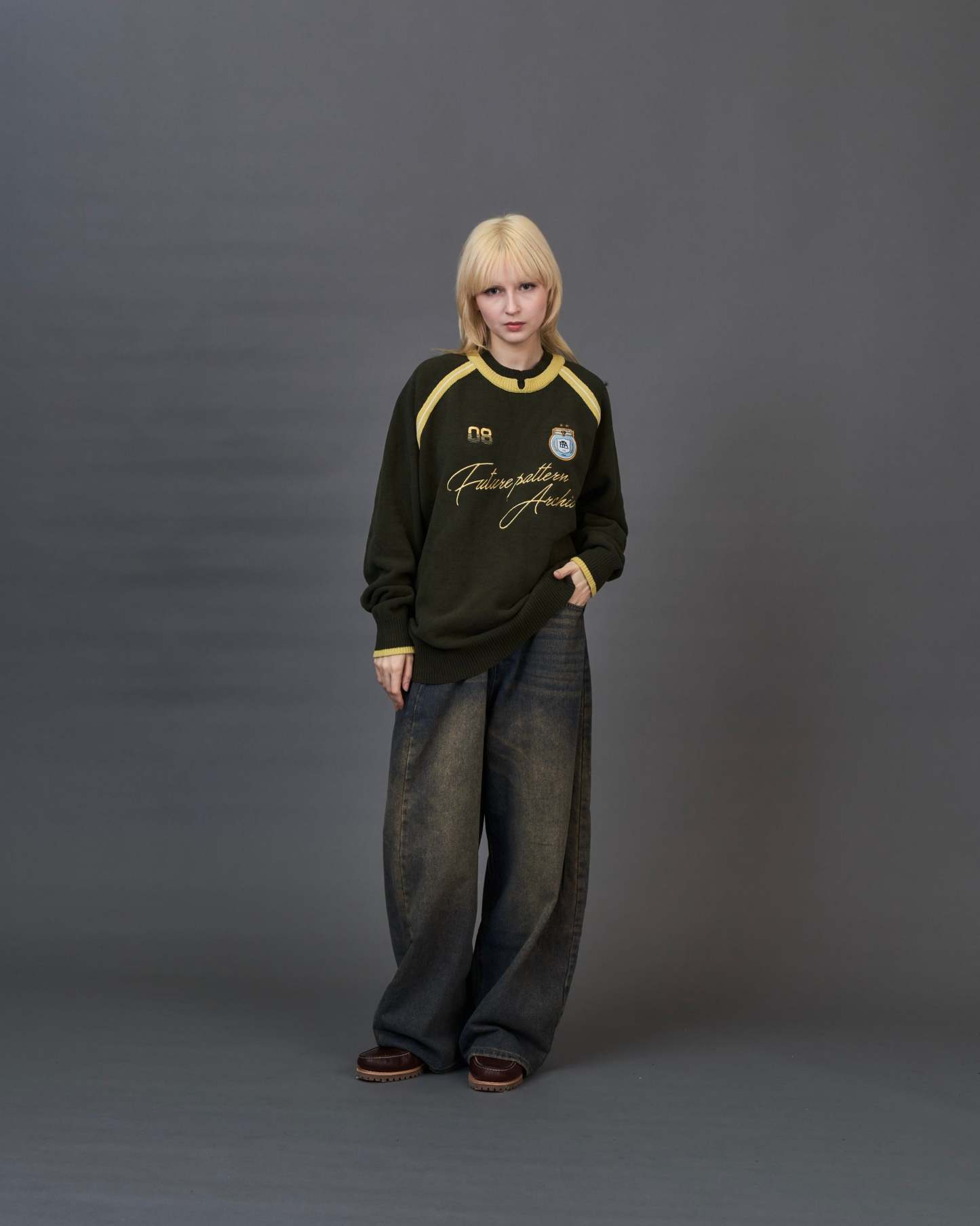 Vintage Wash Wide Denim SL0059