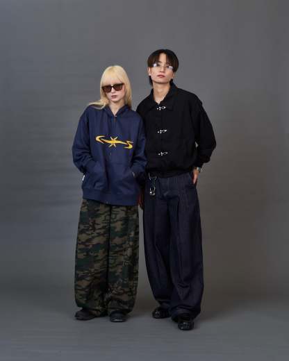 Metal Hook Cropped Blouson SL0060