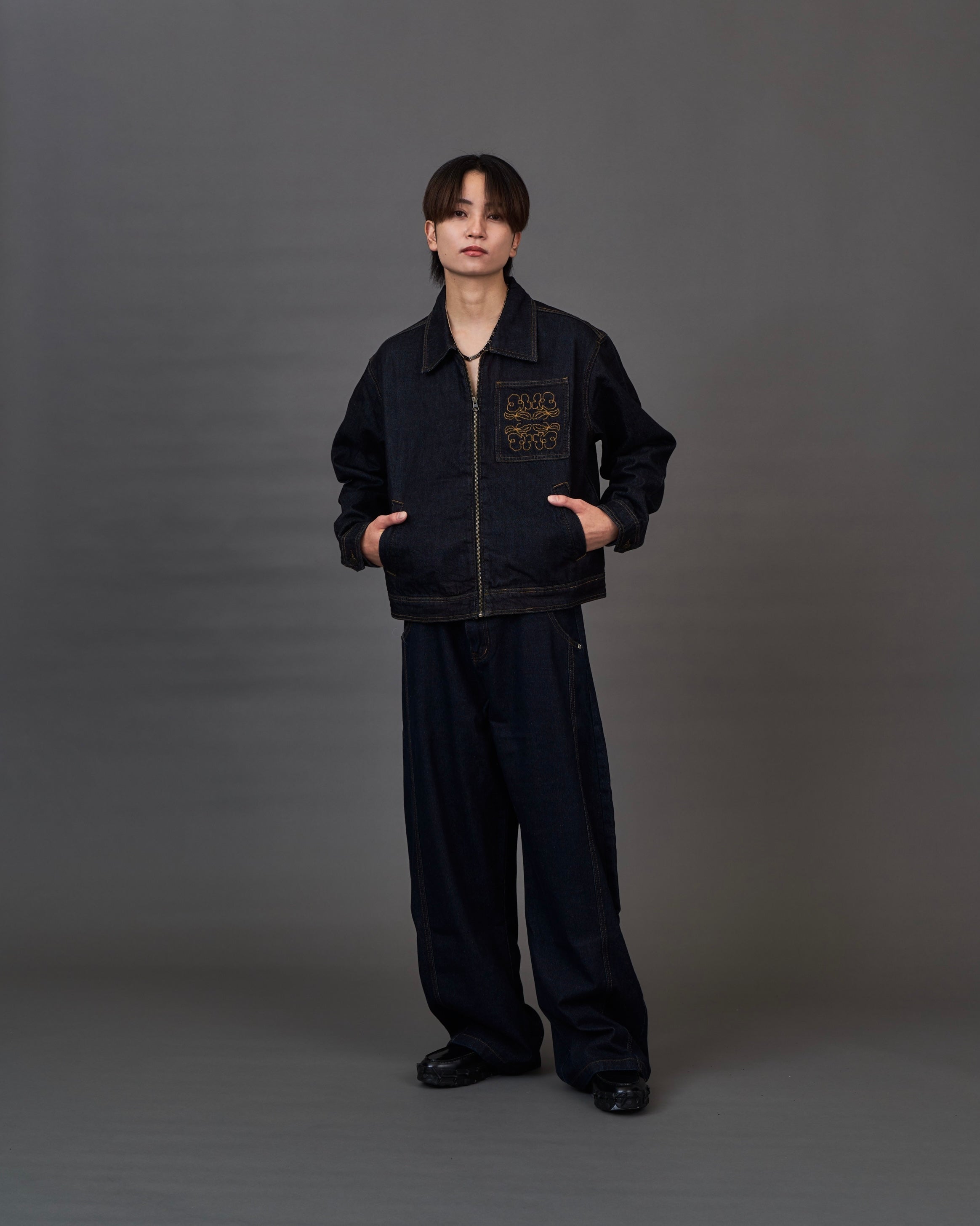 Set-up Compatible Embroidery Denim SL0051