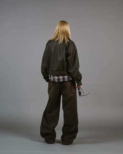 Wide Straight Sand Wash Denim SL0014