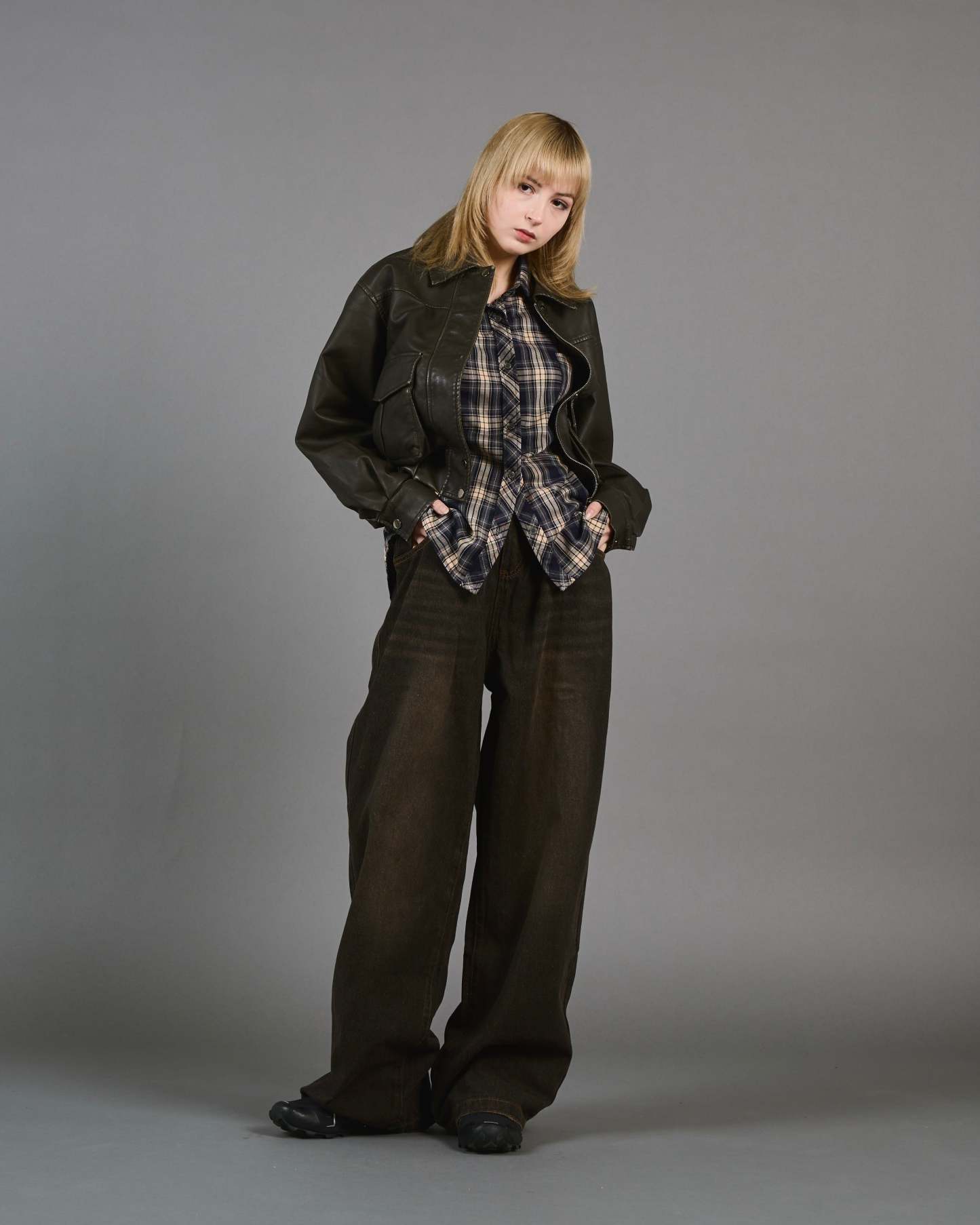 Wide Straight Sand Wash Denim SL0014