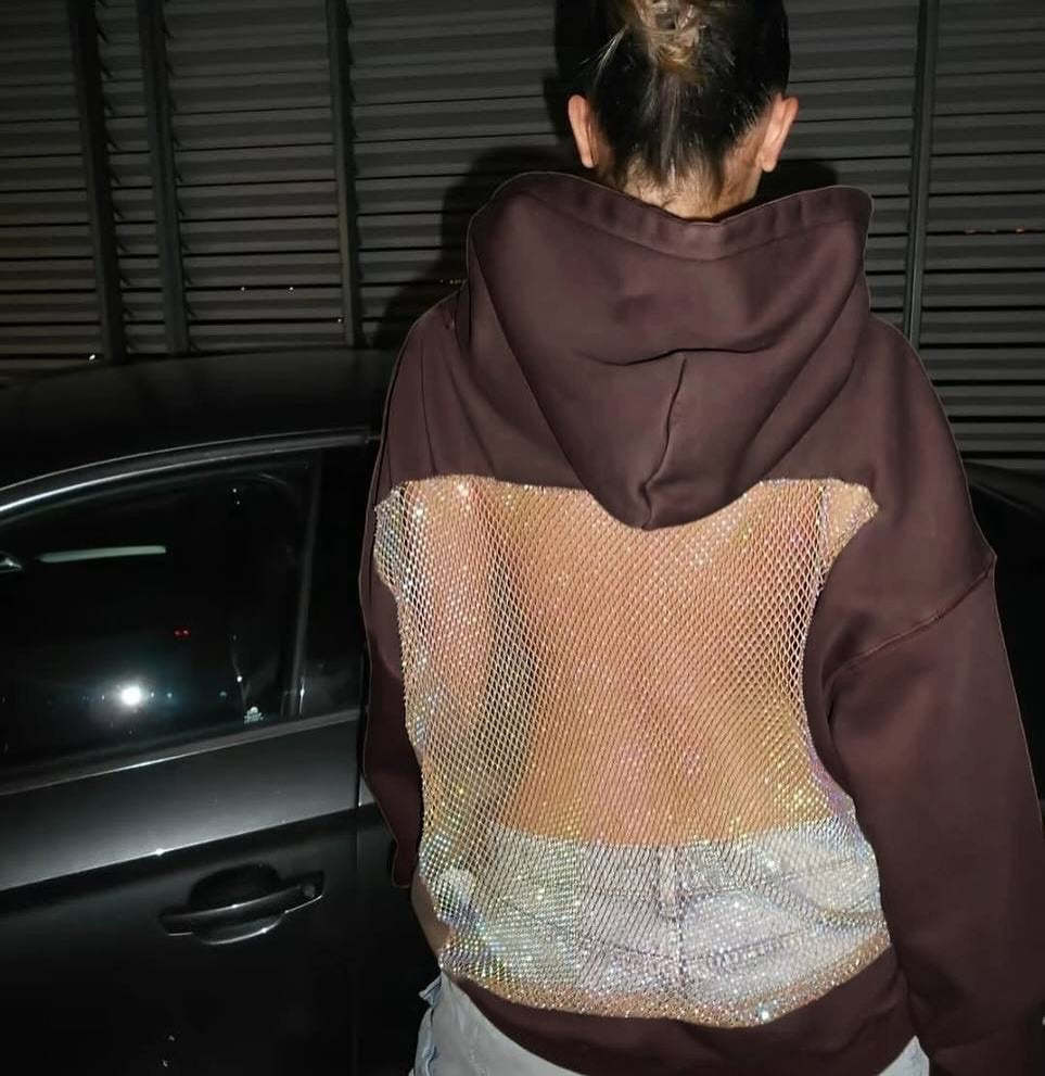 Serena Crystal Hoodie