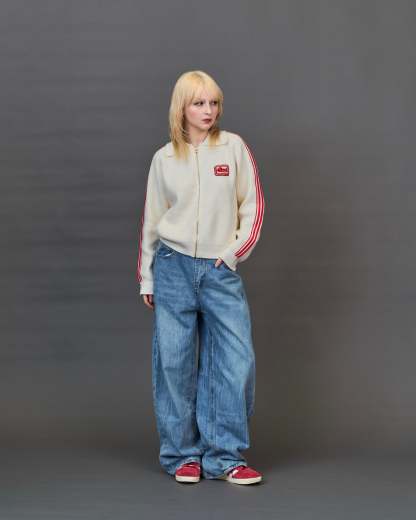 Rhinestone Vintage Denim SL0047