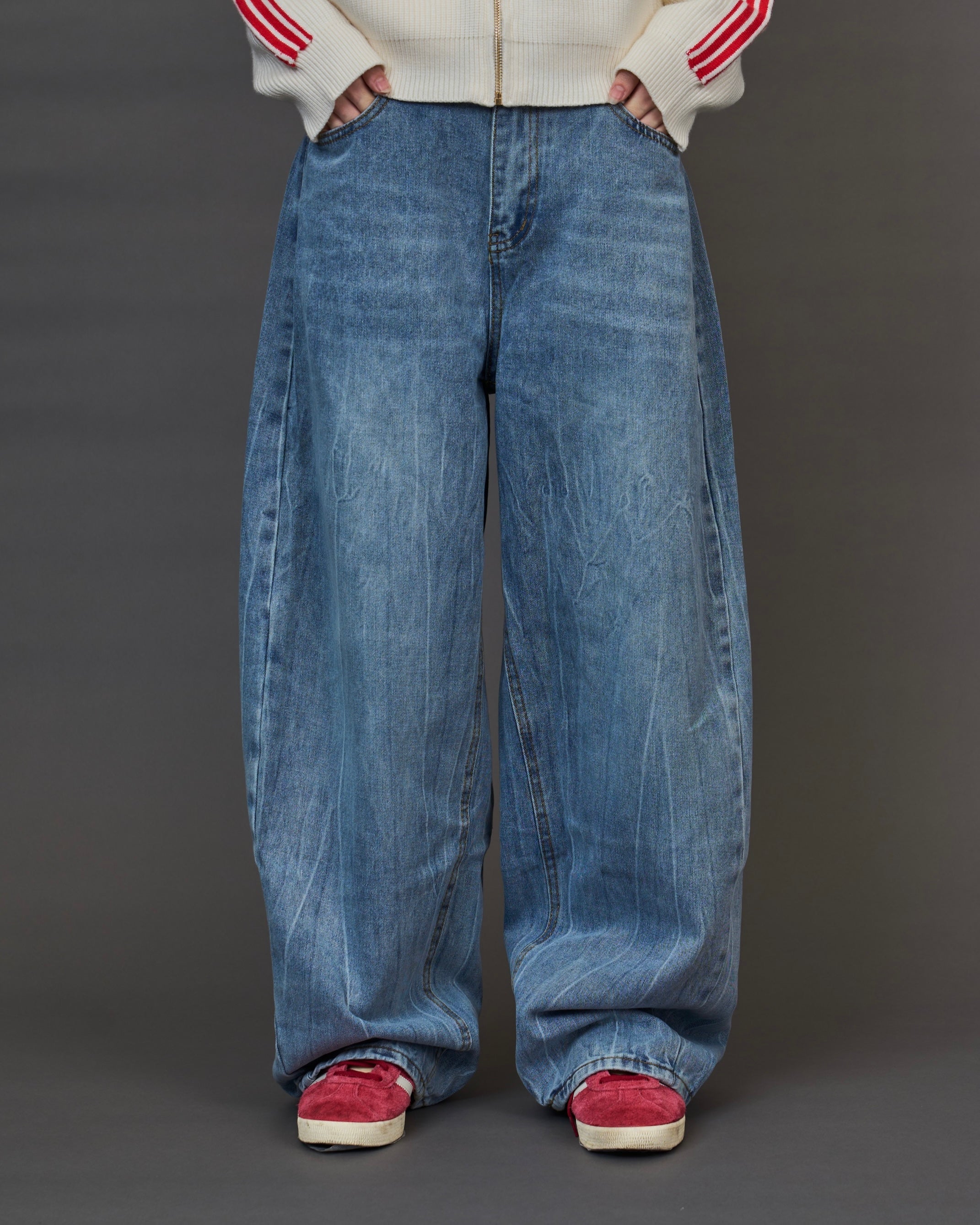 Rhinestone Vintage Denim SL0047