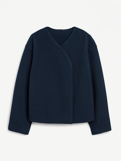 WOOL TEXTURED JACKET