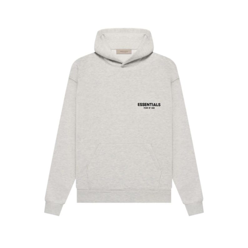 NWT Fear of God Essentials Hoodies FW22 | Unisex Oversized Sweatshirt | Streetwear Pullover | Stretch limo/Light Oatmeal/Dark Oatmeal/Coral