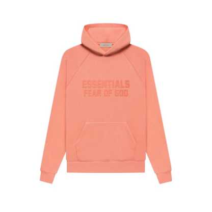 NWT Fear of God Essentials Hoodies FW22 | Unisex Oversized Sweatshirt | Streetwear Pullover | Stretch limo/Light Oatmeal/Dark Oatmeal/Coral