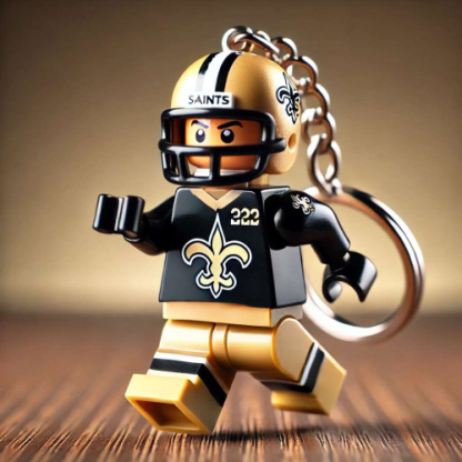 🔥Limited Edition 60% OFF🏈2026 New Football Team Building Blocks Keychain🚛Buy 3 Get Free Shipping