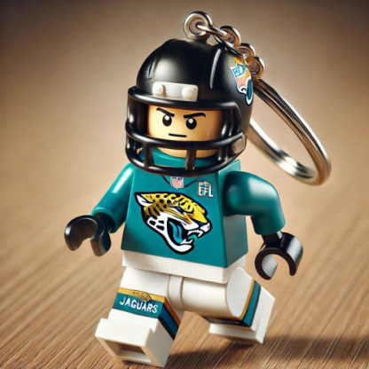 🔥Limited Edition 60% OFF🏈2026 New Football Team Building Blocks Keychain🚛Buy 3 Get Free Shipping