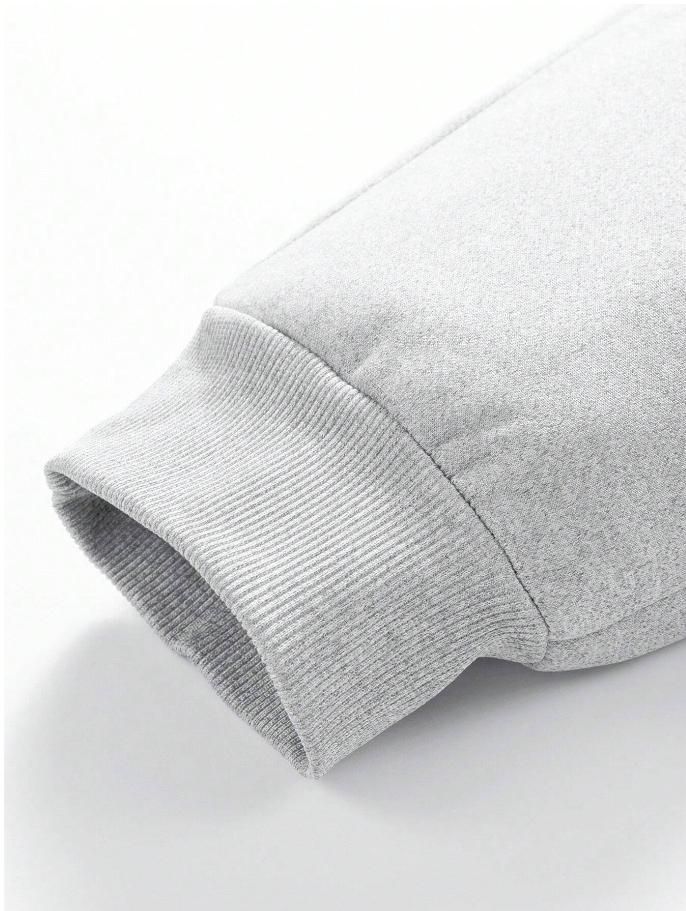 Men's Solid Color Warm Wool Lined Winter Casual Pants Thick Soft Comfortable for Outdoor Sports and Daily Wear Menswear Trouser Black