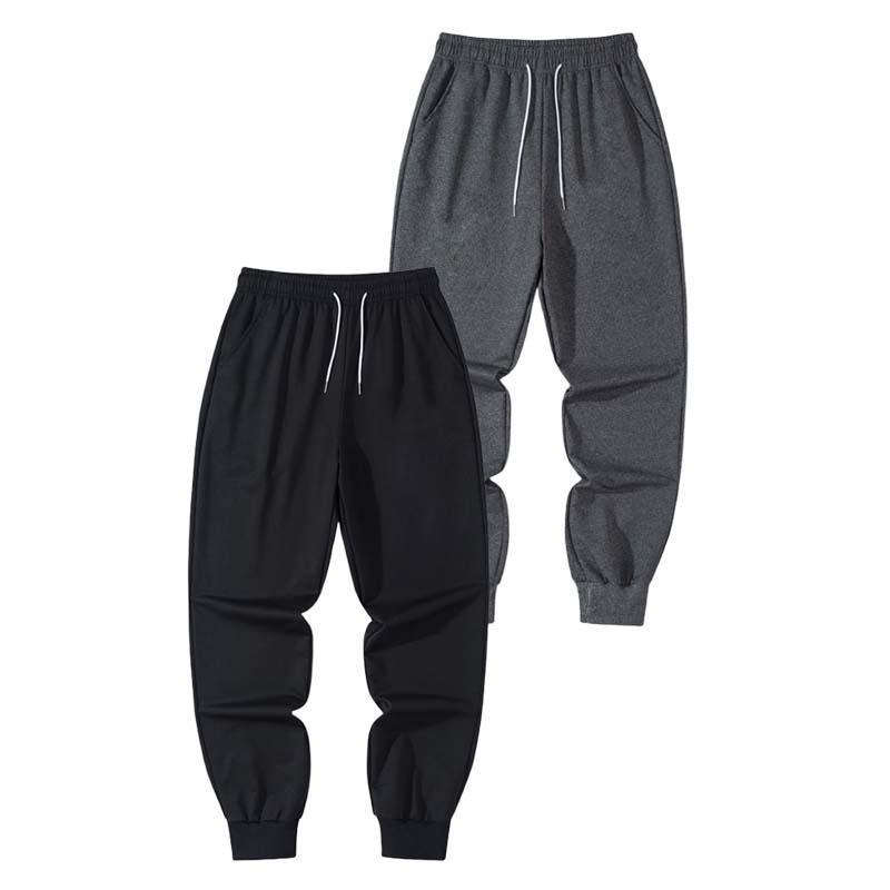 Men's Letter Printed Drawstring Waist Sports Pants with Pockets Casual Regular Fit Jogging Sweatpants for Spring Autumn Daily Wear Athleisure Style