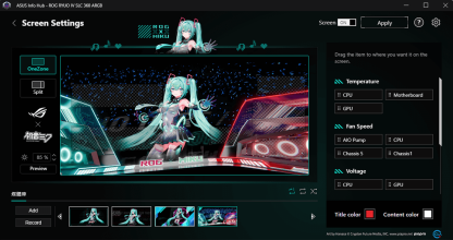 ROG x Hatsune Miku Asus Full PC Build