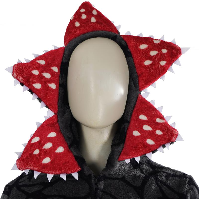 Truly High-quality Stranger Things Demogorgon Cosplay One-Piece Pajamas Hooded Jumpsuit Upside Down Vecna Eleven El Mike Will Dustin Lucas Max Joyce Hopper Nancy Steve