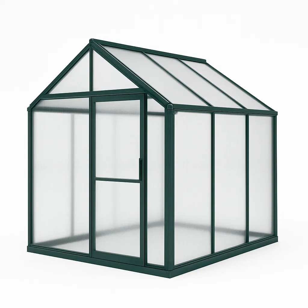 Serra in alluminio e policarbonato 250x190x195 cm