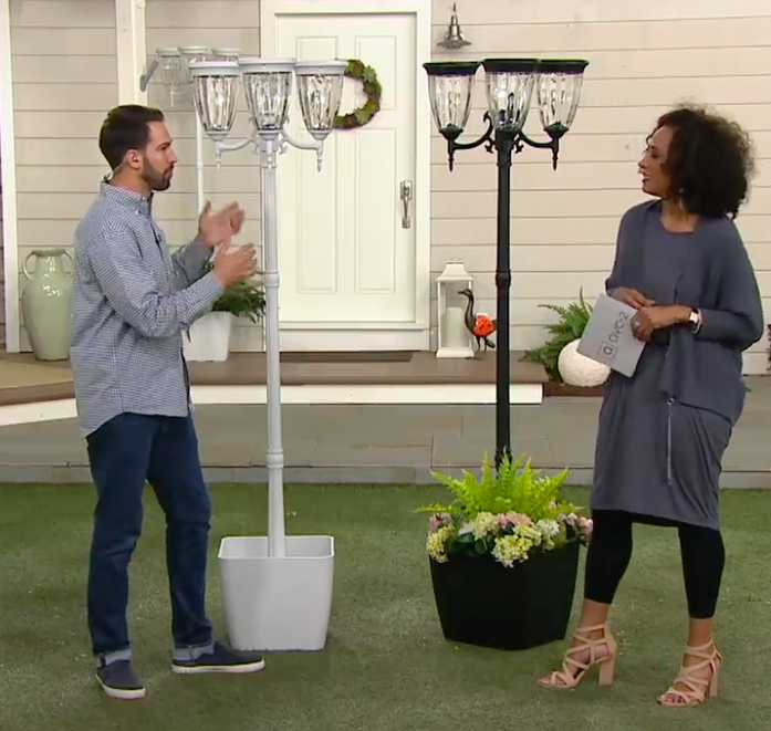 💝Last Day For Clearance-Buy 2 Get 2 Free-Solar Lamp Post with Planter Base