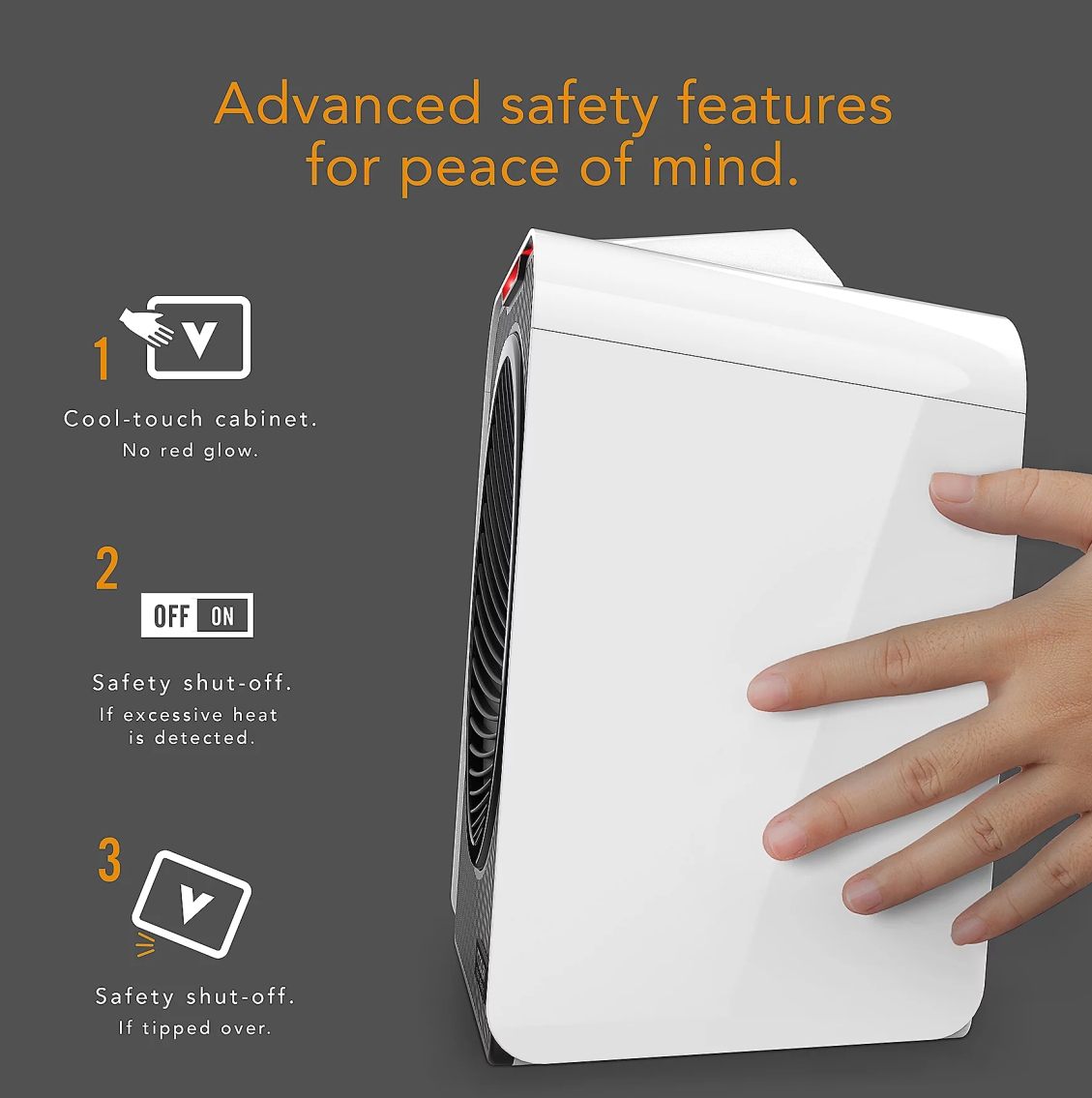 New Year Clearance, Buy 2 Get 2 Free 💝Vornado Velocity 5 Space Heater with Auto Climate Control