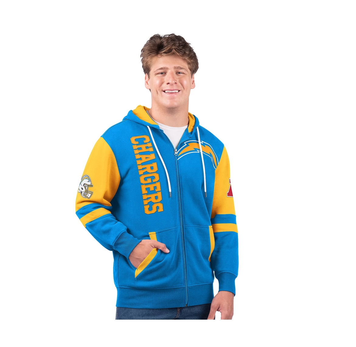 Last day of clearance!!💝Buy 2 Get 4 Free✨NFL Full Zip Hooded Sweatshirt