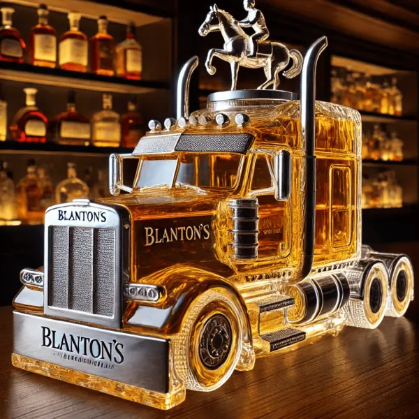 Fire Truck Whiskey Bottle