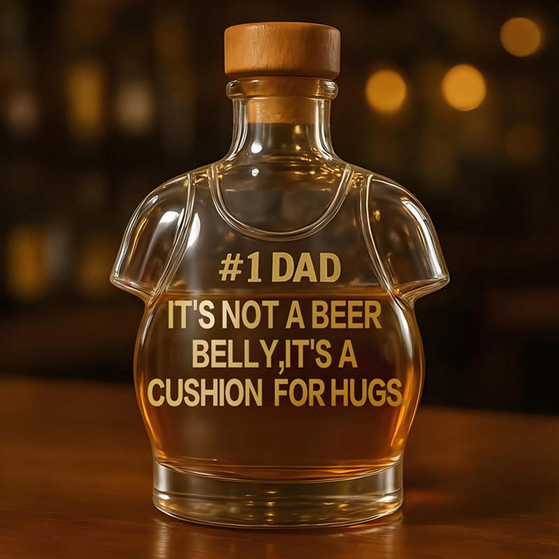 Daddy's Belly Whiskey Bottle
