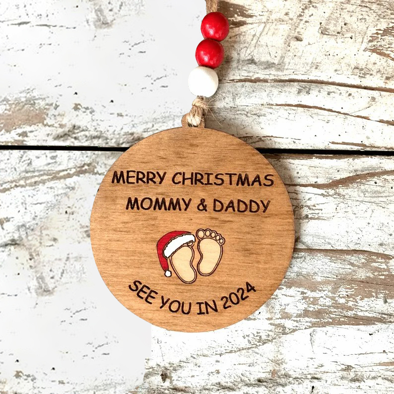 See You in 2024 Christmas Tree Ornament