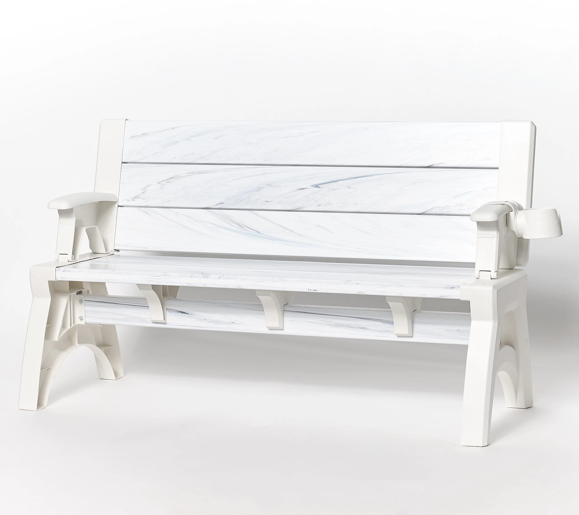 💝𝗧𝗼𝗱𝗮𝘆'𝘀 𝗦𝗽𝗲𝗰𝗶𝗮𝗹𝘀💝Buy 2 get 2 free,Buy 4 for only $43.9💥Convert-A-Bench Gen II XL Bench-to-Table with Cup Holder