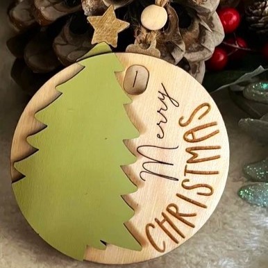 🎄Christmas Countdown Sliding Ornament