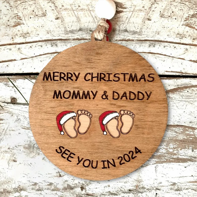 See You in 2024 Christmas Tree Ornament