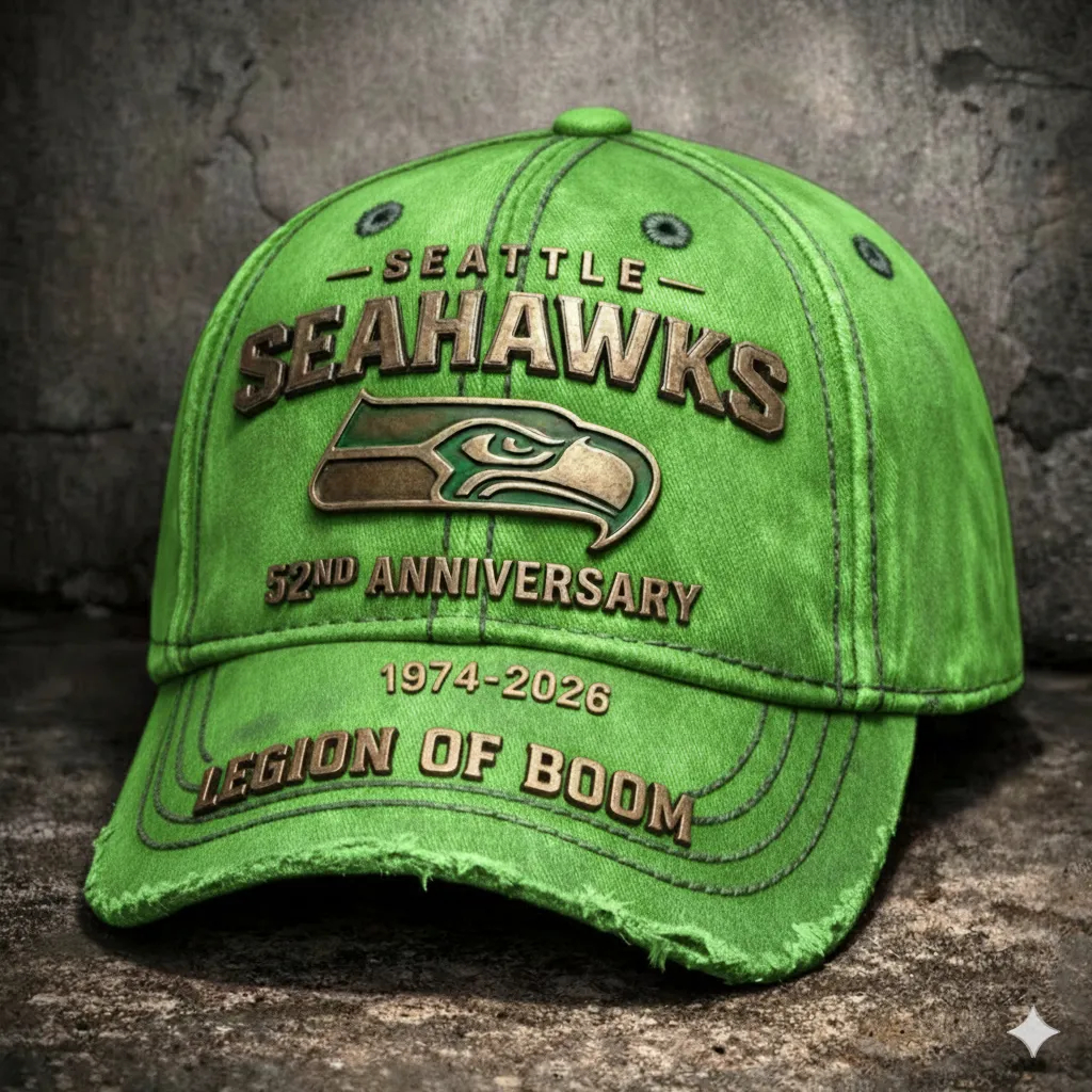 Seattle Seahawks 50th Anniversary Hat