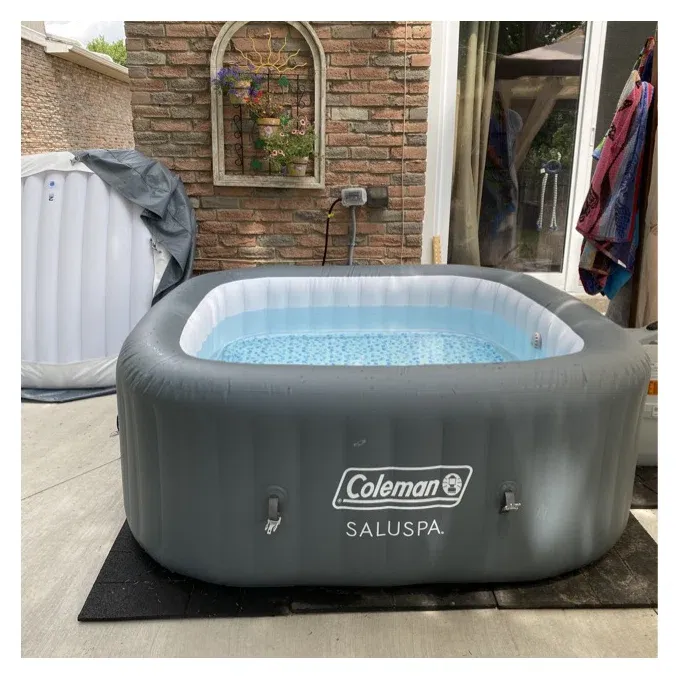 💝Soon to be sold out!!💝Buy 1 get 1 free🔥Coleman Inflatable Spa Hot 🛀Tub 4-6 Person